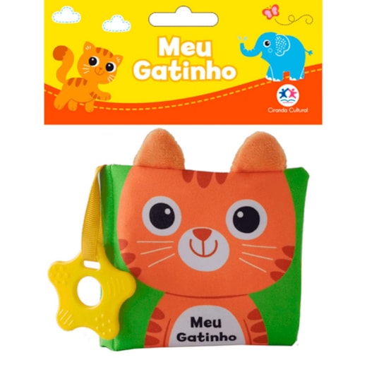 Livro Pano Little Kitten