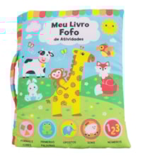 Livro Pano Meu livro fofo de atividades Livro Pano Meu livro fofo de atividades