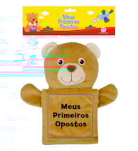 Livro Pano Meus primeiros opostos Livro Pano Meus primeiros opostos