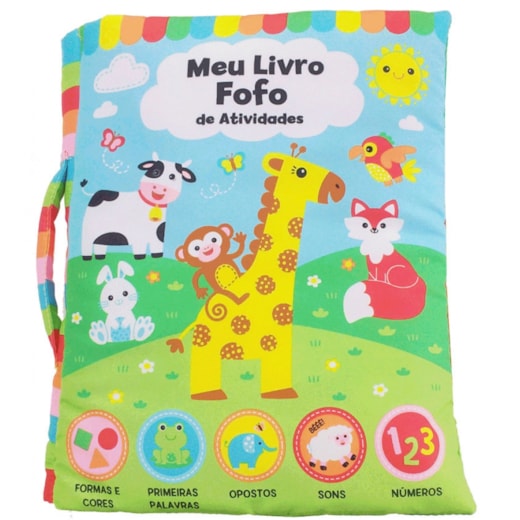 Livro Pano My busy cuddly book