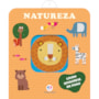 Livro Pano Natureza - Livro sensorial de pano para bebês