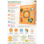 Livro Pano Natureza - Livro sensorial de pano para bebês