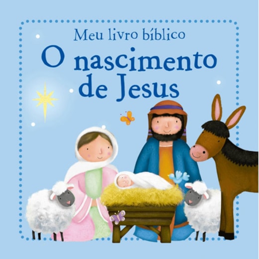 Livro Pano O nascimento de Jesus