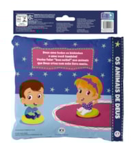 Livro Pano Os animais de Deus - Meu livro de pano