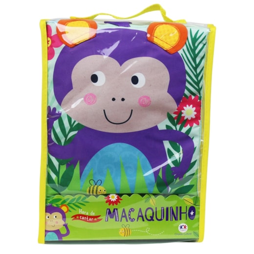 Livro Pano Playtime with monkey