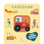 Livro Pano Veículos - Livro sensorial de pano para bebês