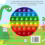 Livro Pop it Dinossauros coloridos