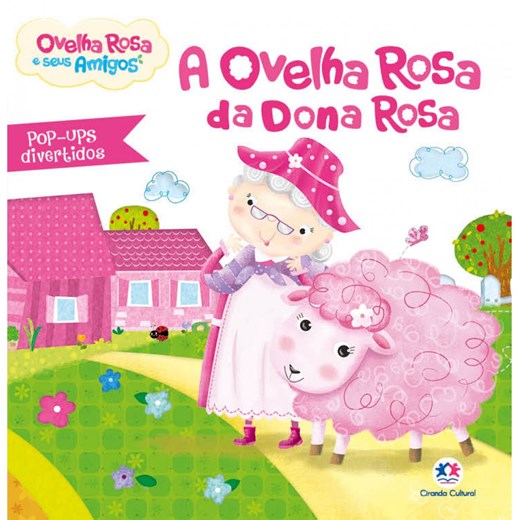 Livro Pop-up A ovelha rosa da dona Rosa