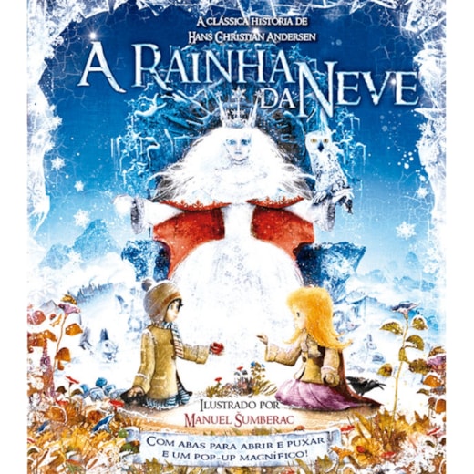 Livro Pop-up A rainha da neve