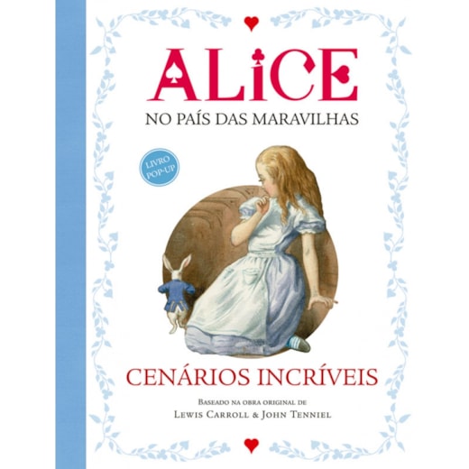 Livro Pop-up Alice s adventures in wonderland
