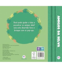 Livro Pop-up Amigos da selva