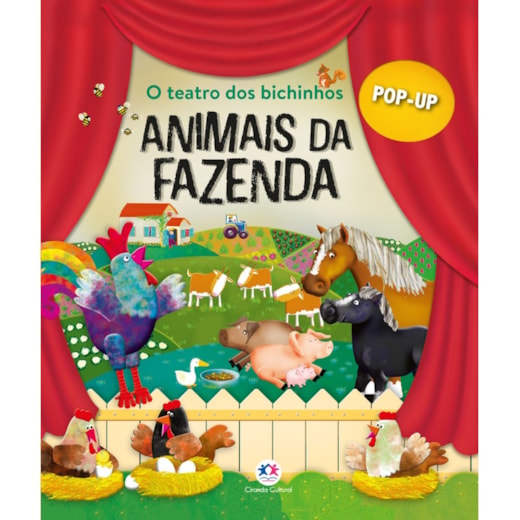 Livro Pop-up Animais da fazenda