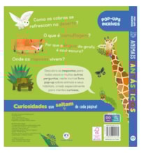Livro Pop-up Animais Fantásticos - Livro Pop-Up Infantil para Explorar a Natureza