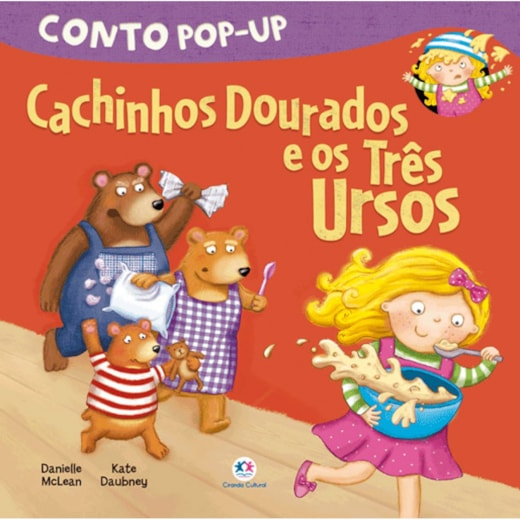 Livro Pop-up Cachinhos Dourados e os três ursos