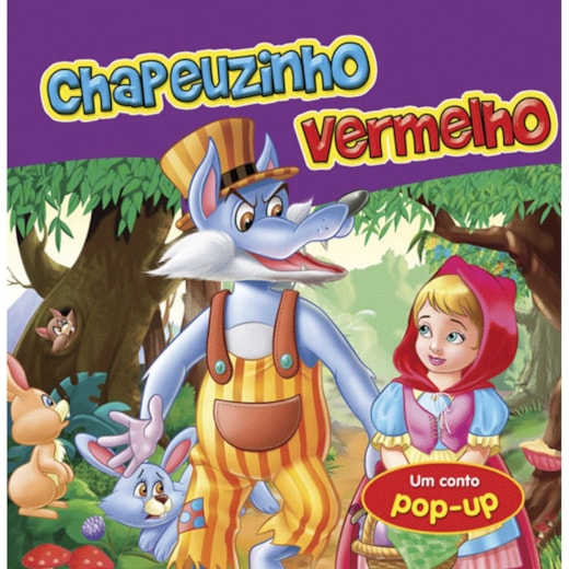 Livro Pop-up Chapeuzinho Vermelho