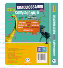 Livro Pop-up Compsognato vs Braquiossauro