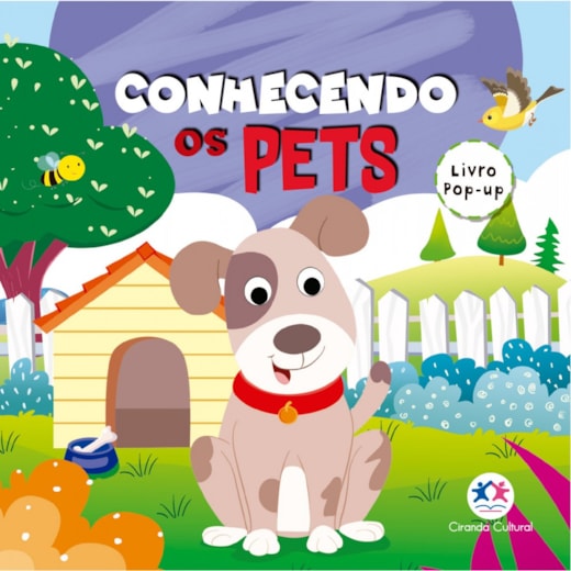 Livro Pop-up Conhecendo os pets
