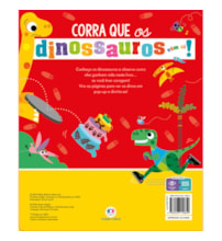 Livro Pop-up Corra que os dinossauros vêm aí!