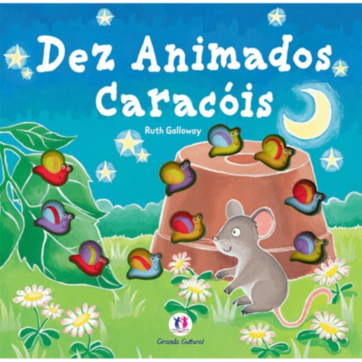 Livro Pop-up Dez animados caracóis