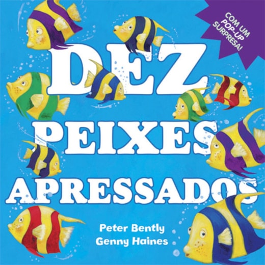 Livro Pop-up Dez peixes apressados