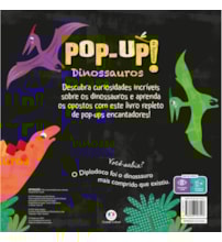 Livro Pop-up Dinosaurs pop!