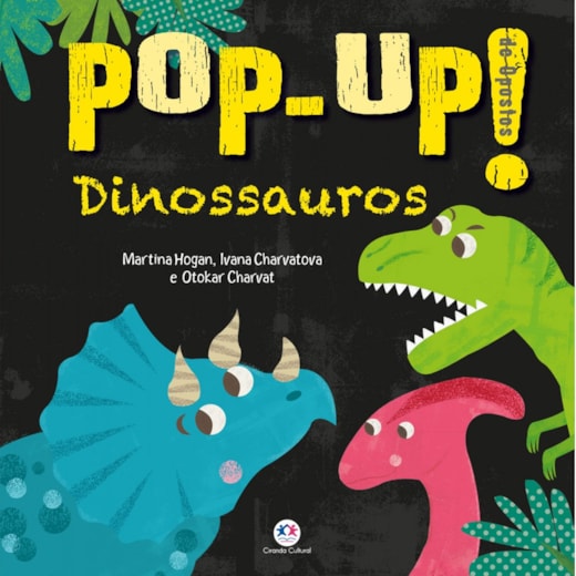 Livro Pop-up Dinosaurs pop!