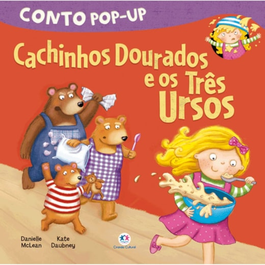 Livro Pop-up Goldilocks and the three bears