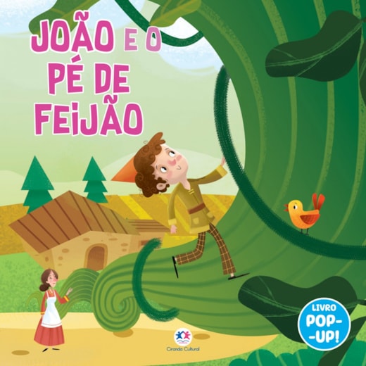 Livro Pop-up João e o pé de feijão - Com pop-up!