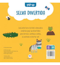 Livro Pop-up Jungle