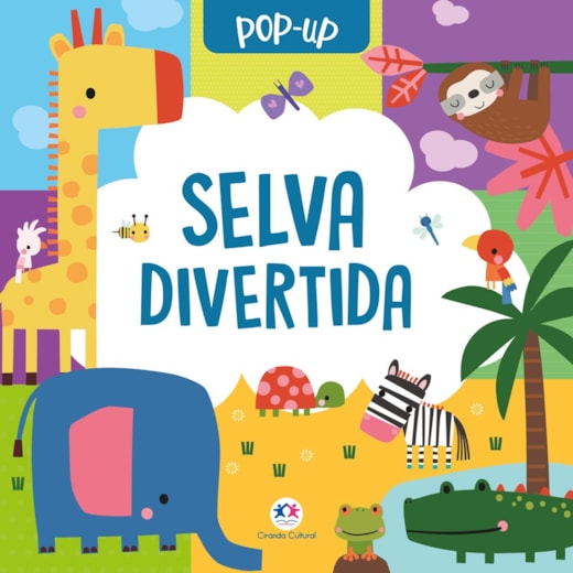 Livro Pop-up Jungle