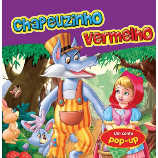 Livro Pop-up Little red riding hood