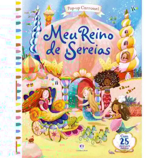 Livro Pop-up Mermaid kingdom