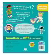 Livro Pop-up Meu Corpo Fantástico - Livro Pop-Up Infantil sobre o Corpo Humano
