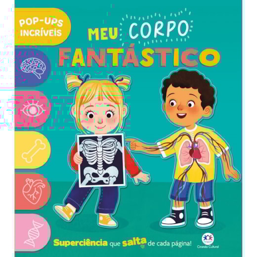 Livro Pop-up Meu Corpo Fantástico - Livro Pop-Up Infantil sobre o Corpo Humano