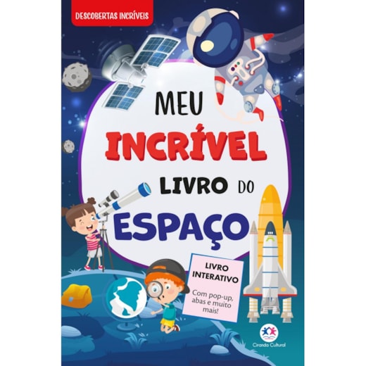 Livro Pop-up Meu Incrível Livro do Espaço - Com pop-up e abas