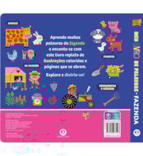 Livro Pop-up Meu Livro de Palavras - Fazenda