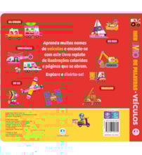Livro Pop-up Meu Livro de Palavras - Veículos