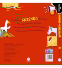 Livro Pop-up Não provoque os animais da fazenda