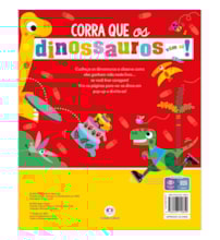 Livro Pop-up Never touch a pop-up dinosaur!