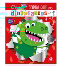 Livro Pop-up Never touch a pop-up dinosaur!