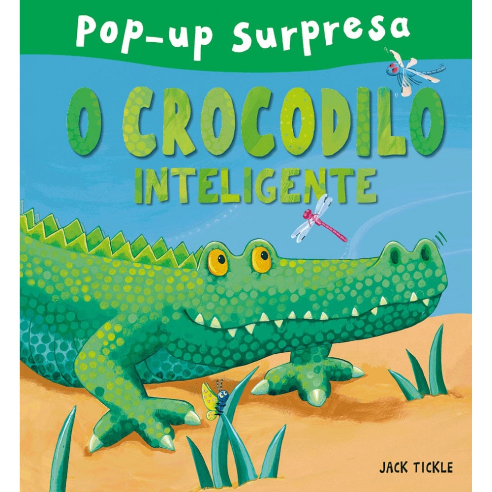 Livro Pop-up O crocodilo inteligente - Ciranda Cultural
