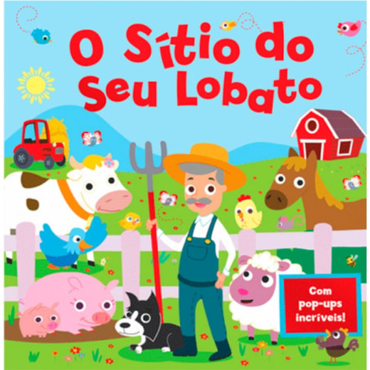 Livro Pop-up O sítio do seu Lobato