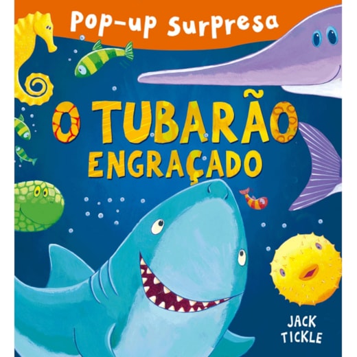 Livro Pop-up O tubarão engraçado