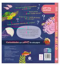 Livro Pop-up Oceano Fantástico - Livro Pop-Up Infantil sobre o Mundo Submarino