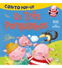 Livro Pop-up Os Três Porquinhos