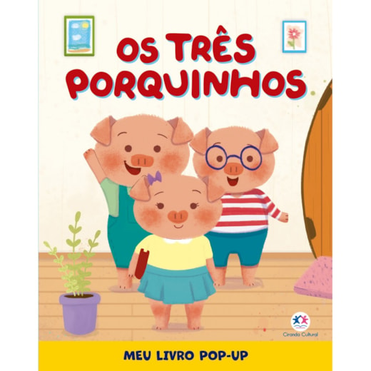 Livro Pop-up Os três porquinhos