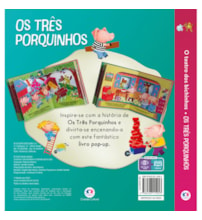 Livro Pop-up Os três porquinhos