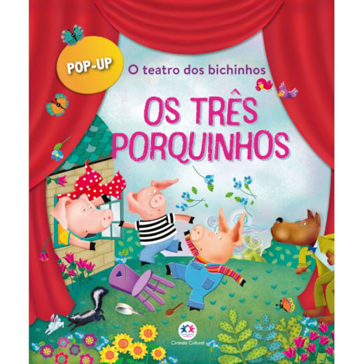 Livro Pop-up Os três porquinhos