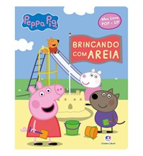 Livro Pop-up Peppa Pig - Brincando com areia