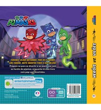 Livro Pop-up PJ Masks - Heróis vs vilões